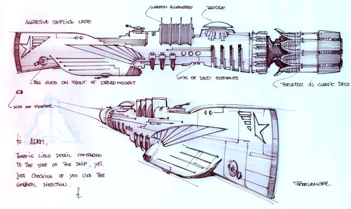 Liberty Dreadnought concept art